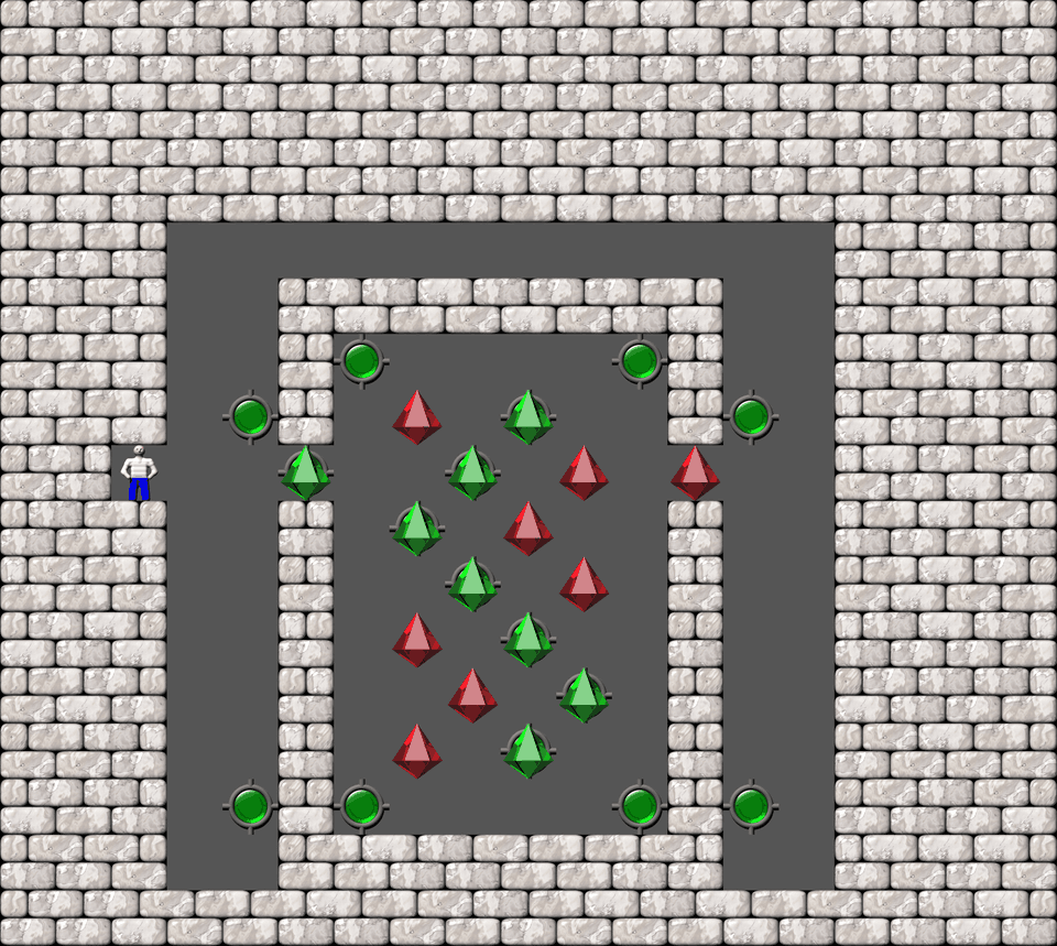 Sokoban Learning Sokoban level 10